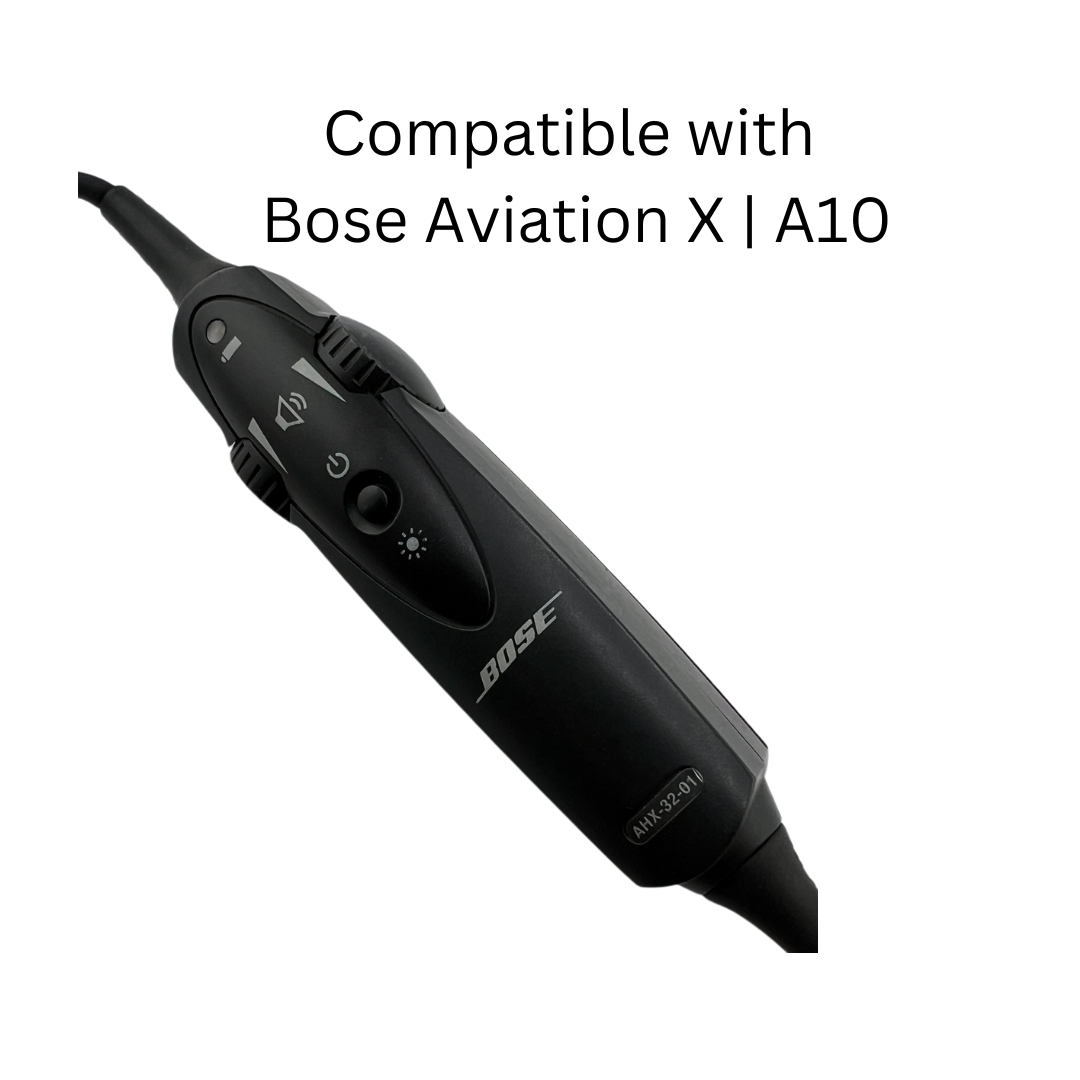 Replacement Upgraded Battery Cover Part for Bose Aviation Headset X | A10 Controller