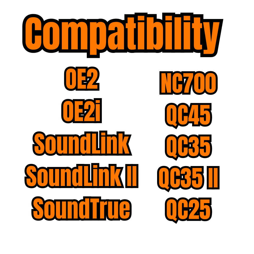 CS Replacement Bose Headphones Extension Cable Cord Mic and Volume Control - NC700 QC45 QC35 QC35 II QC25 OE2 OE2i SoundLink SoundLink II SoundTrue - CentralSound