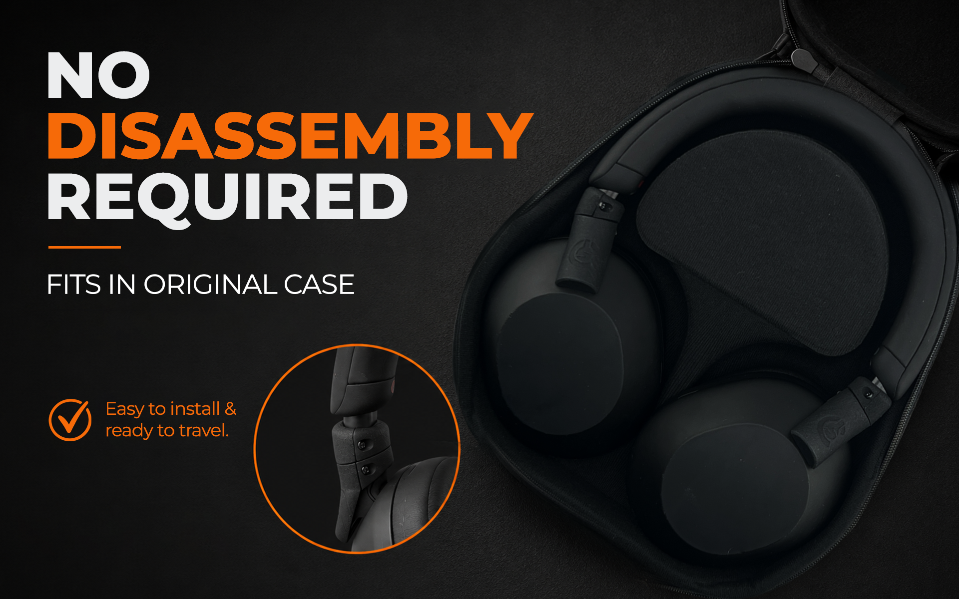 CS Parts Repair Kit for Sony WH-1000XM5 XM5 Headphones Broken Headband Hinge - CentralSound