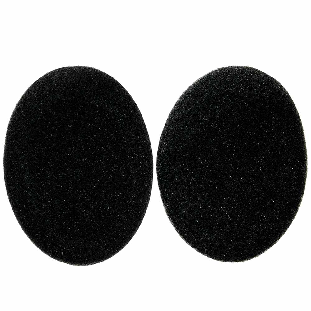 CentralSound Replacement Ear Pads Cushion Set for Sennheiser HD650 HD600 HD580 HD660S HD565 HD545 HD535 HD6XX HD58X Headphones | Velour | Protein Leather | Black - CentralSound