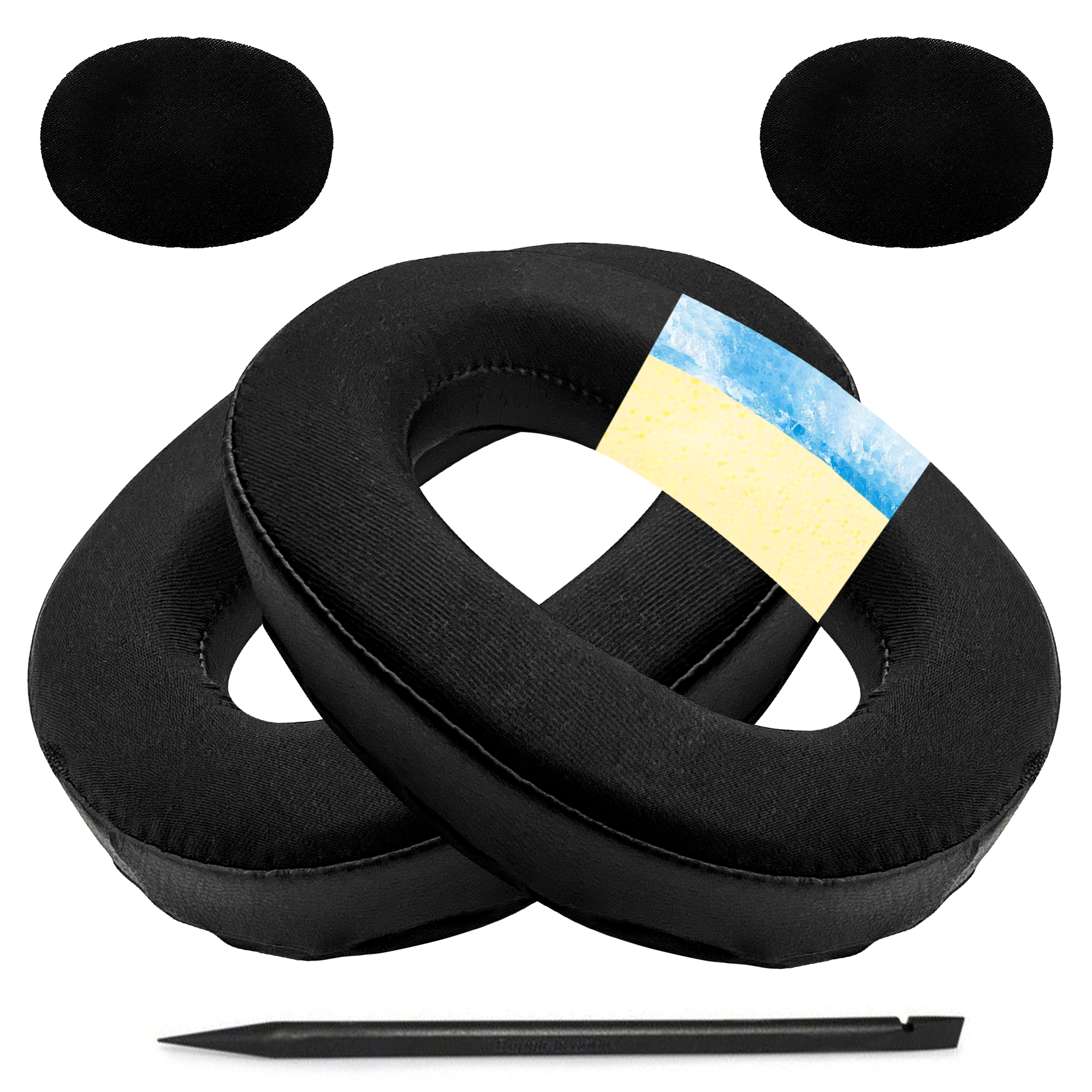 CS Cooling Gel Ear Pad Cushions for Sony MDR-1000X WH-1000XM2 - CentralSound