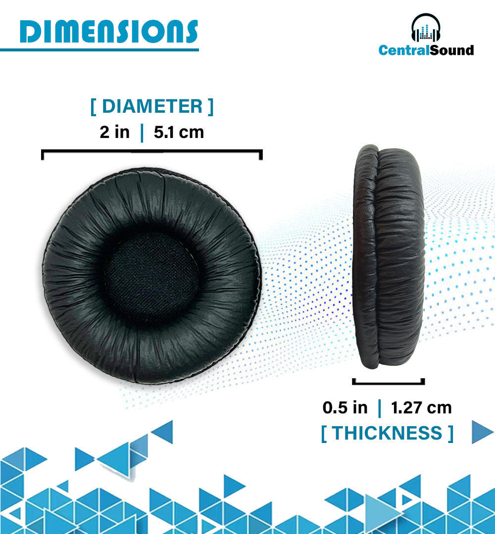 Sennheiser PX200 PX80 PC36 PX100 PMX100 PMX200 PXC300 Ear Pad and Headband Cushion Replacements - CentralSound