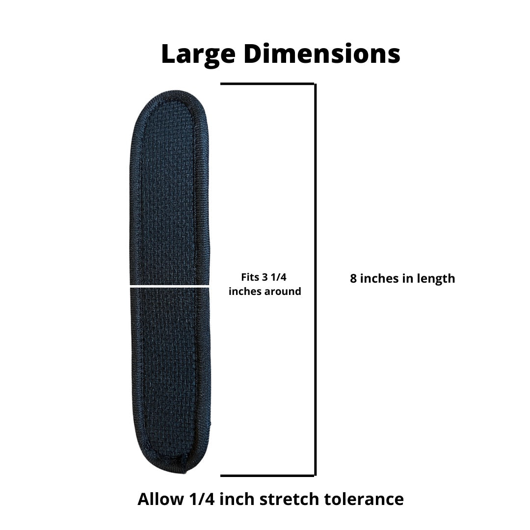 CentralSound Universal Mesh and Zipper Headband Pad Cover Part for Headphones and Headsets - CentralSound