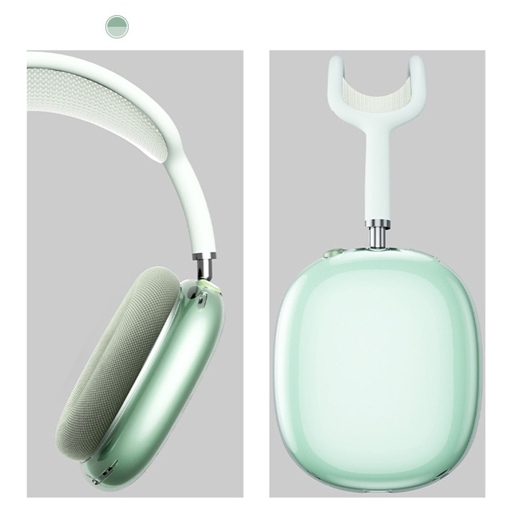 Clear Case Protector Ear Cups Skin Cover Bumper for Apple AirPods Max Headphones - CentralSound