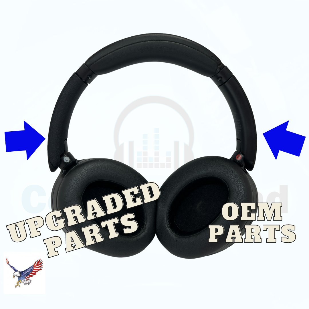 Replacement Side Cover Slider Parts UPGRADE KIT for Sony WH-XB910N WHXB910N Headphones - CentralSound