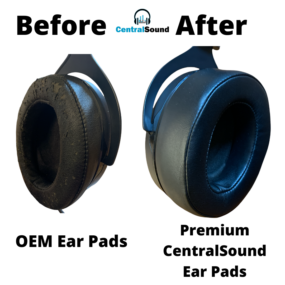 CentralSound Premium Replacement Earpads Cushions Ear Pads for Corsair HS50 HS60 HS70 PRO Gaming Headsets - CentralSound