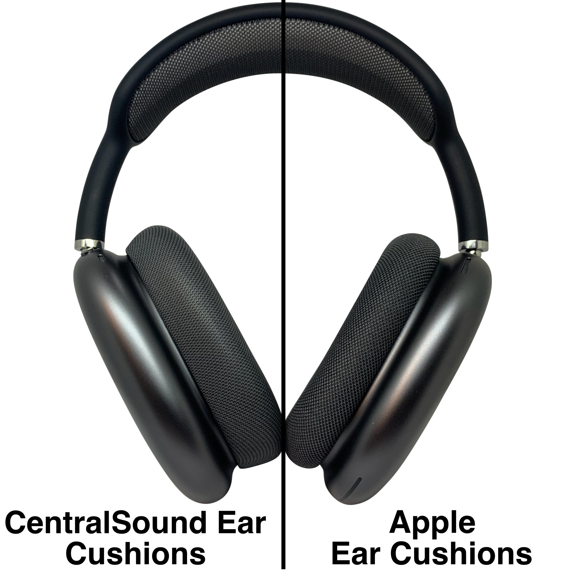CentralSound USA Replacement Ear Pad Cushions for Apple AirPods Max Headphones - CentralSound