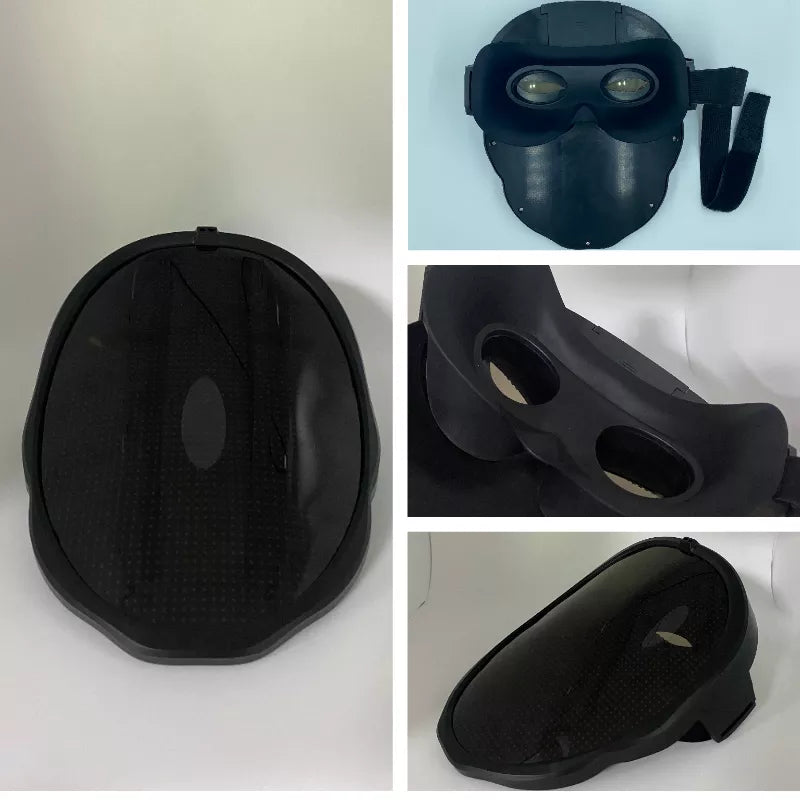 Halloween Party Full Color LED Face-Changing Glowing Mask APP Controlled - CentralSound