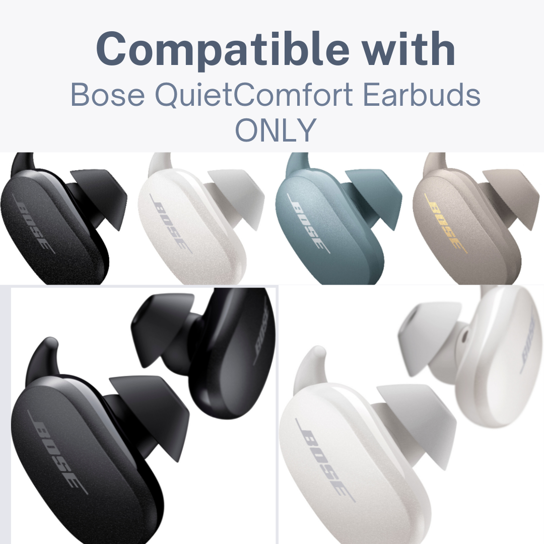 Replacement Ear Buds Tips for Bose QuietComfort Earbuds - CentralSound
