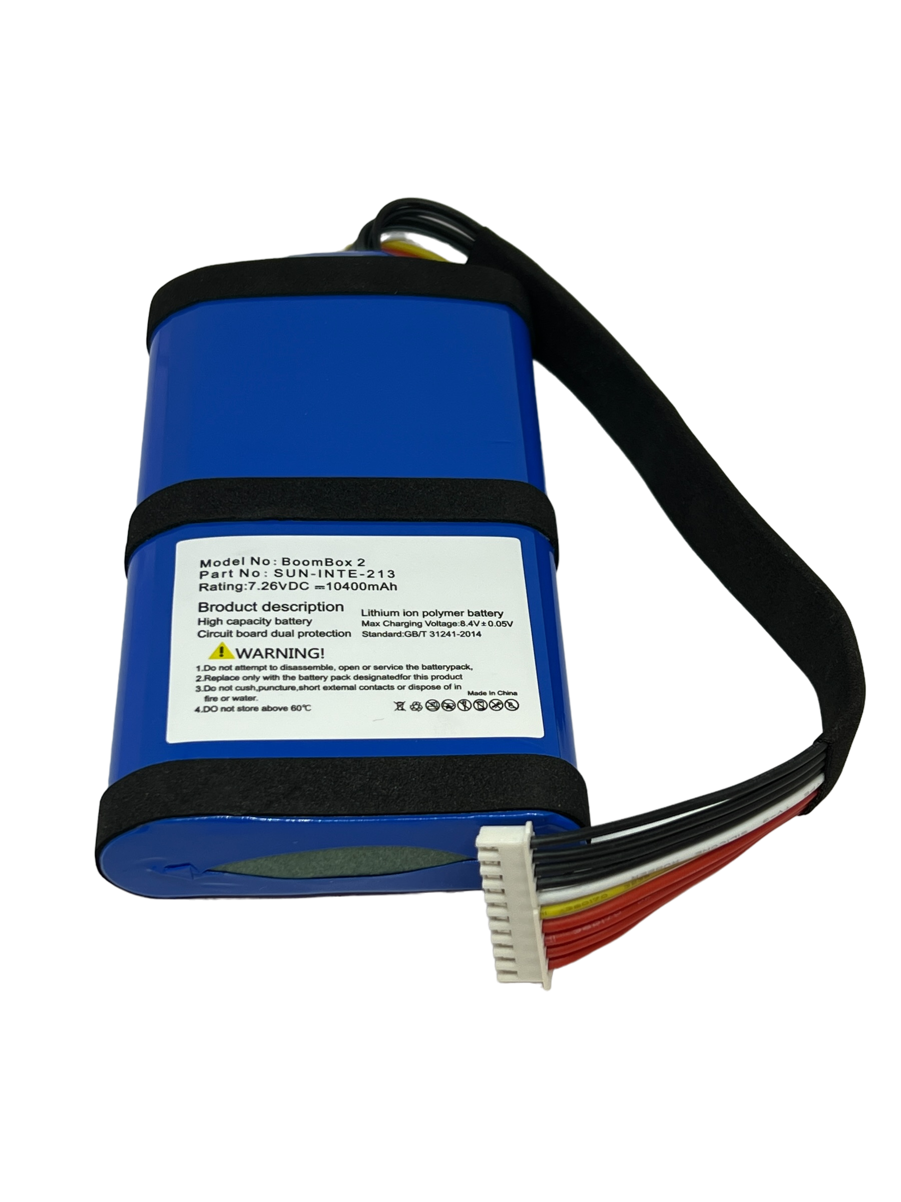 Replacement Battery for JBL Boombox 2 Part no SUN-INTE-213 | 268 10400mAh - CentralSound