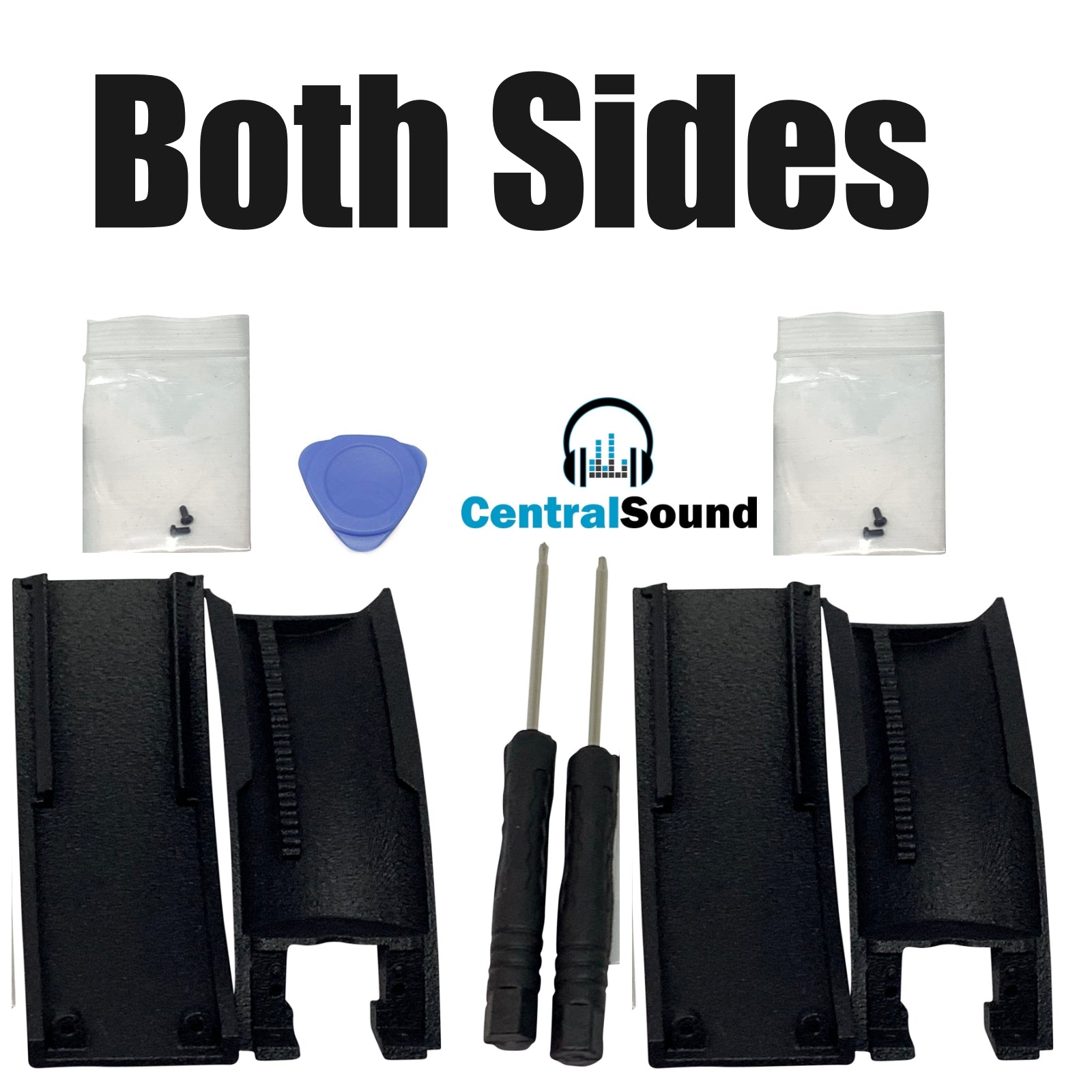 Replacement Side Cover Slider Part UPGRADE KIT for Sony MDR-1000X WH-1000XM2 Headphones - CentralSound