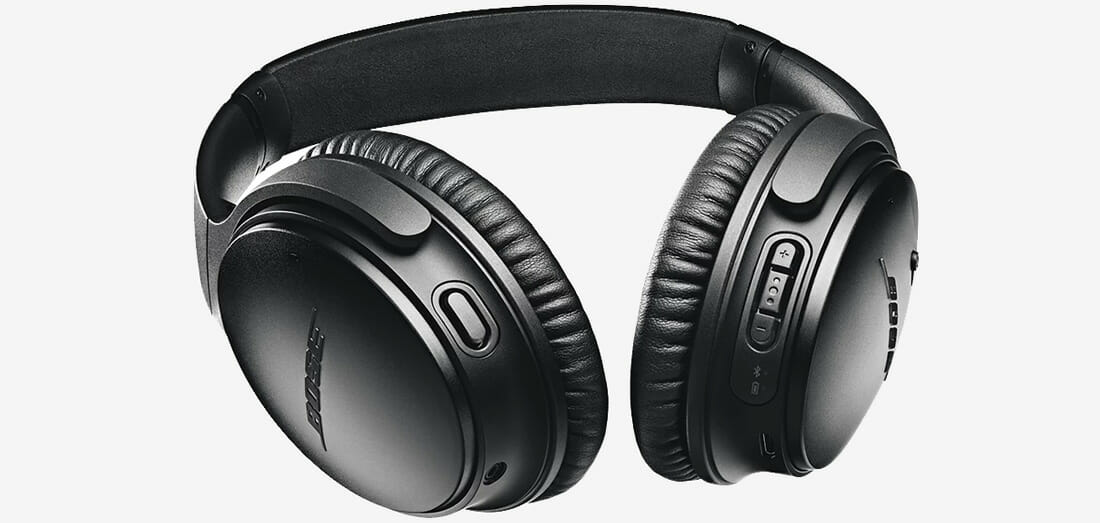 Bose QuietComfort 35 QC35 Wireless Acoustic Noise Cancelling Headphones (Refurbished) - CentralSound