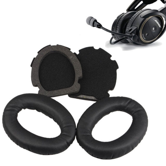 Replacement Ear Pads Cushions for Aviation Headset X A10 A20 Bose Headphones - CentralSound