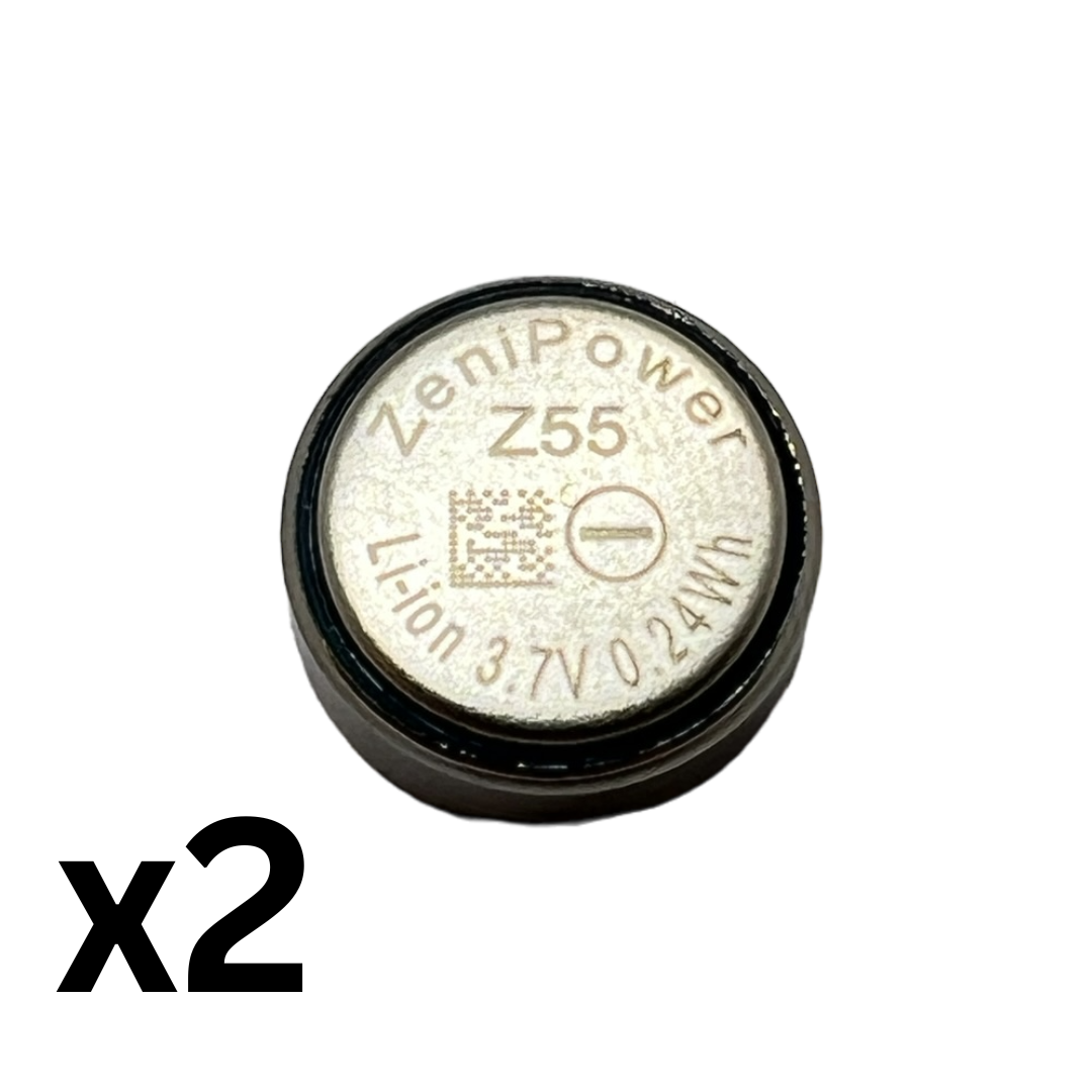 2x ZeniPower Z55 (1254) Battery for Sony WF-1000XM3 WF-SP900