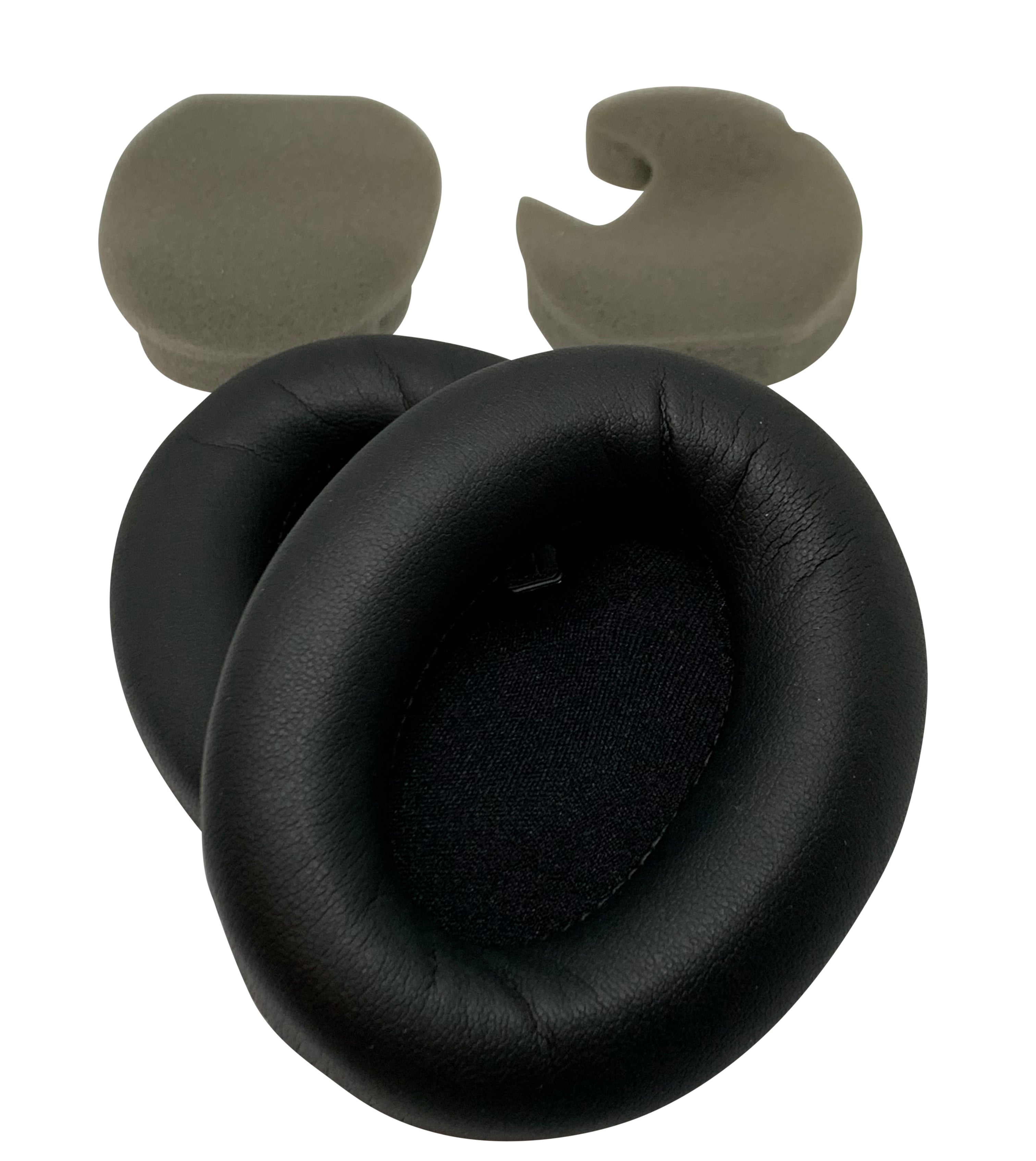 CentralSound Replacement Ear Pad Cushions for Sony WH-1000XM4 WH1000XM4 Headphones Black