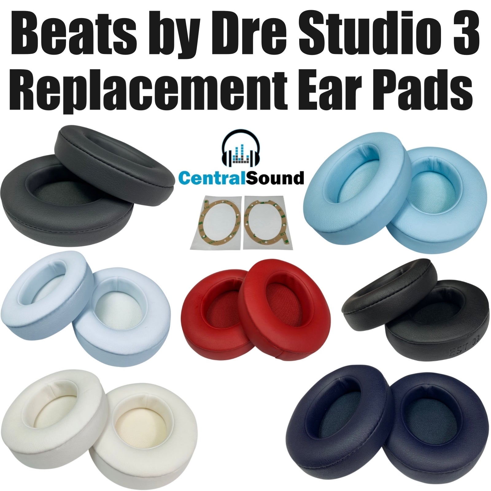 Ear Pad Cushion Beats by Dr Dre Studio 3 2 Wired Headph