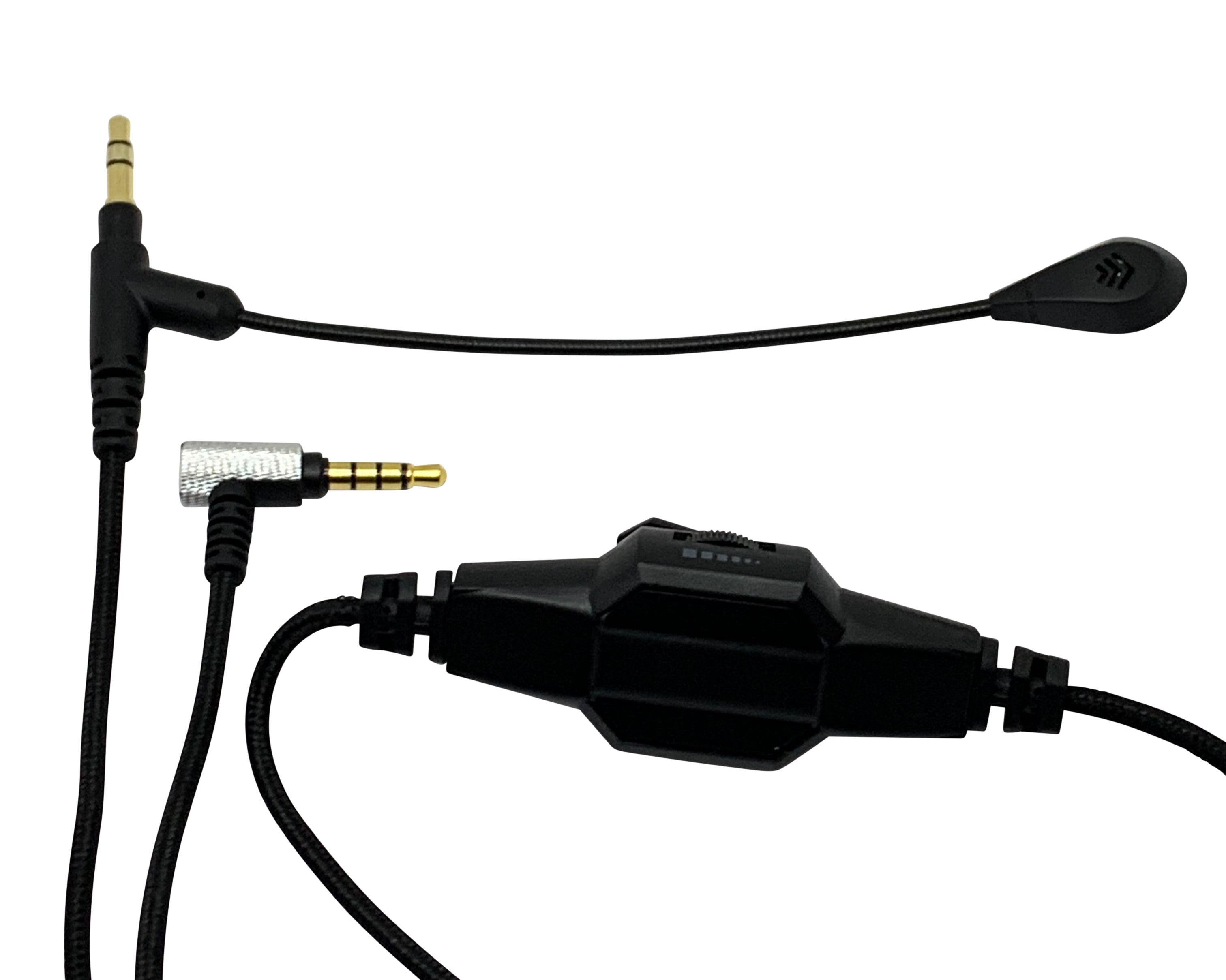 CentralSound Gaming Headset Mic Boom Adapter Cord for Sony Headphones - CentralSound