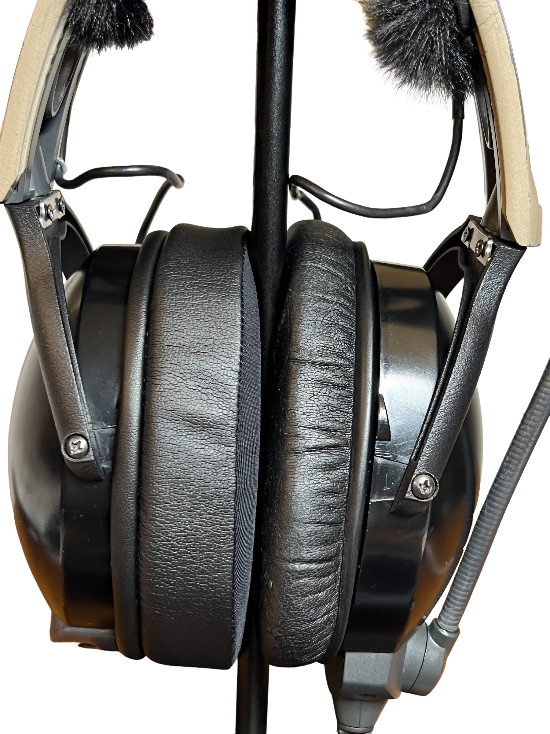 Partcare Black Ear Pad Cushions For Bose Aviation Headset X, A10, A20 – 1 Pair