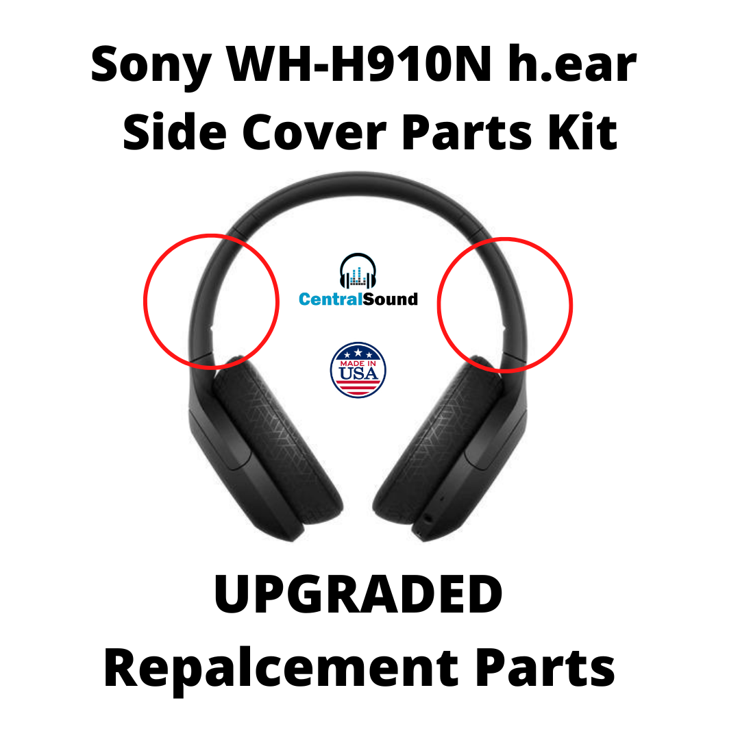 Replacement Side Cover Slider Parts UPGRADE KIT for Sony WHH910N WH H910N H.Ear on 3 Headphones CentralSound